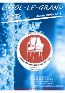 Bulletin municipal janvier 2017